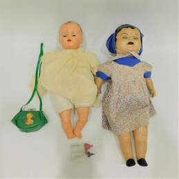 Vintage Large Jumbo Size Composition Baby Dolls