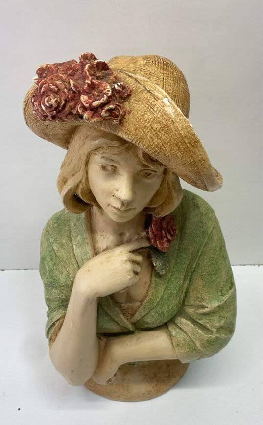 Trace Guthrie Ultimate 18 inch Tall Statue Vintage 1990's Woman's Bust Signed image number 1