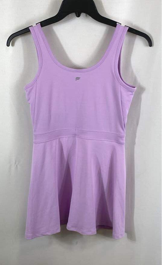 NWT Fabletics Womens Purple Sporty Built-In Short Wide Strap Tennis Dress Size S image number 2