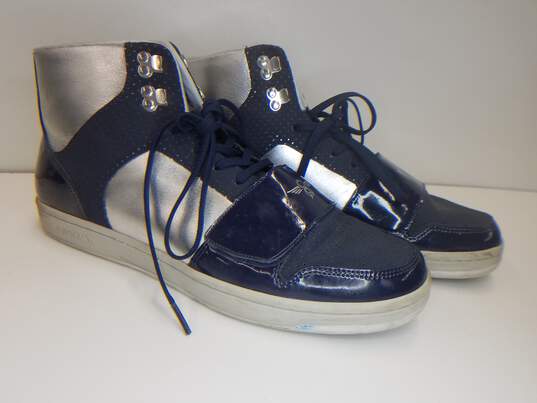 Creative Recreation Men's Cesario XXI Hi Casual Shoes Black Silver White Size 13 image number 1