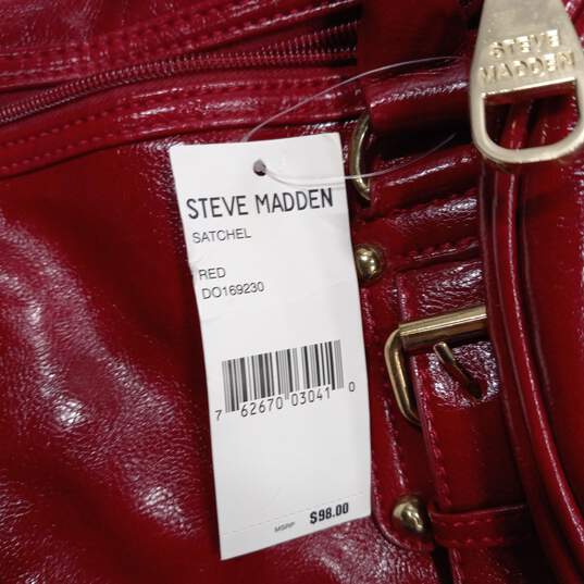 Women's Steve Madden Faux Leather Crossbody Handbag NWT image number 4