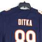 Nike Mens Blue Orange Chicago Bears Mike Ditka #89 NFL Football Jersey Size XL image number 4