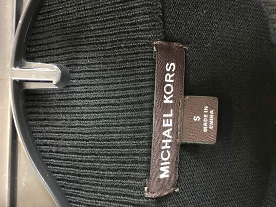 Buy the Michael Kors Men Sweatshirt Black S | GoodwillFinds