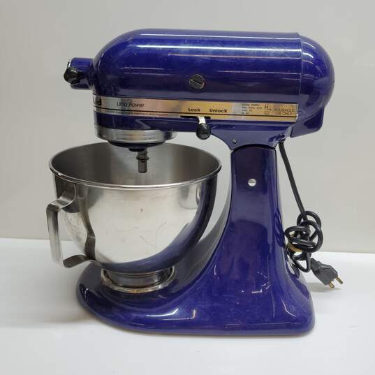 KitchenAid Ultra Power Tilt Head Stand Mixer Blue KSM90BU, Untested For P/R image number 1