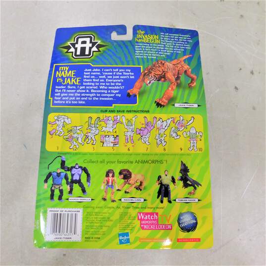 Hasbro Animorphs Transformers Deluxe Jake/Tiger Action Figure IOB image number 2