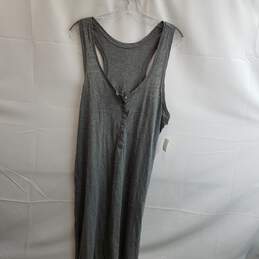 Banana Republic Women's Gray Cotton Blend Sleeveless Tank Dress Size L
