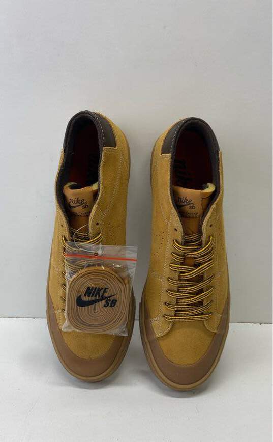 Nike Zoom Blazer Chukka XT Premium SB Bronze Brown Casual Sneakers Men's Size 9 image number 6