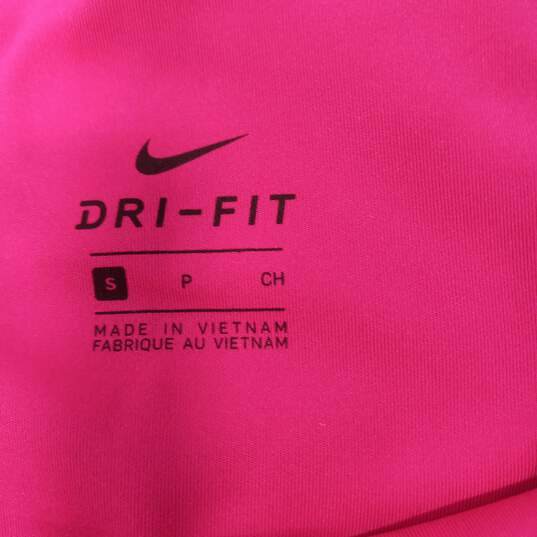 Nike Women's Magenta Tight Fit Training Shorts Size S NWT image number 5