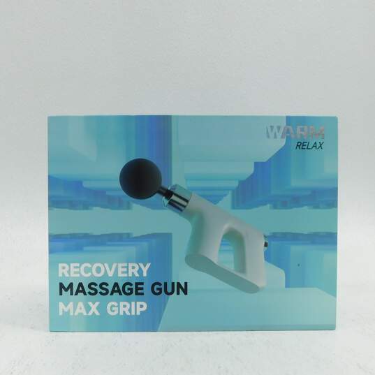 Warm Relax - Recovery Massage Gun w/ Max Grip SEALED/NEW image number 1