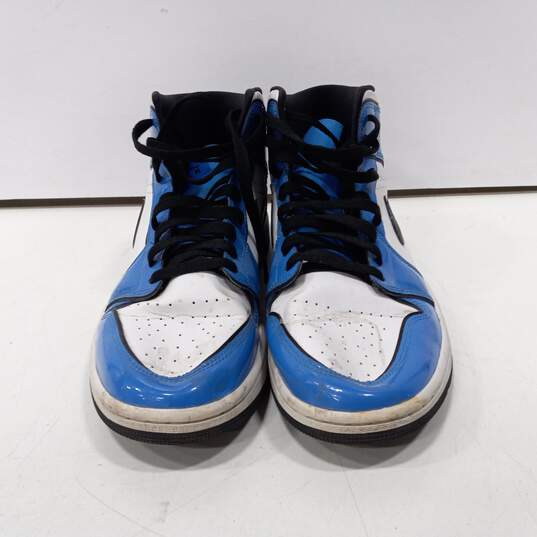 Nike Air Jordan Blue & White Athletic Sneakers Size 10.5 image number 1