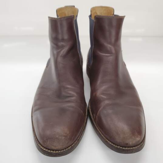 Cole Haan Grand OS Men's Brown Leather Chelsea Boots   Size 10.5M image number 2