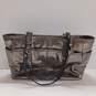 Authenticated Women's Coach Gallery E/W Leather Tote image number 4