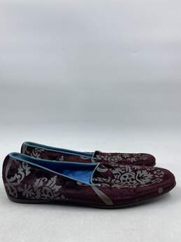 Authentic Gucci Velvet Printed Loafers W 8