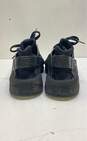 Nike Air Huarache Triple Black Athletic Shoes Men's Size 9 image number 4