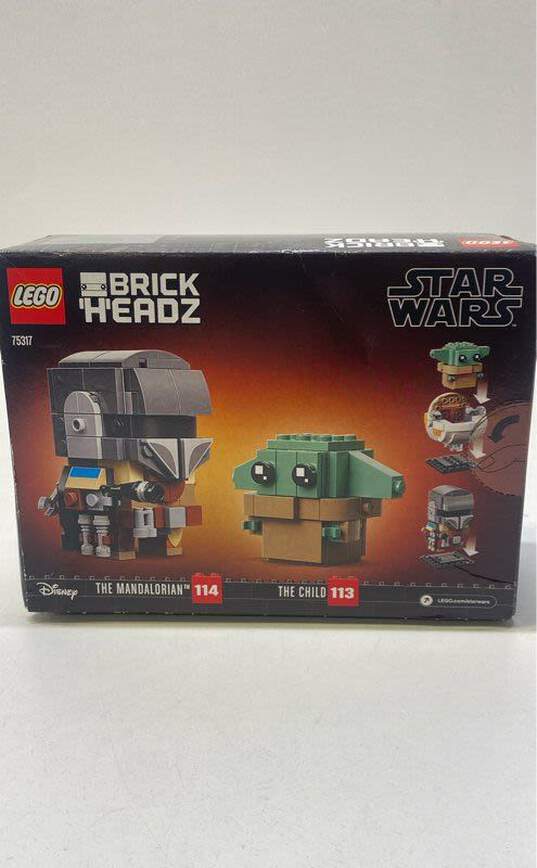 Lego Star Wars Brick Headz The Mandalorian & The Child image number 6