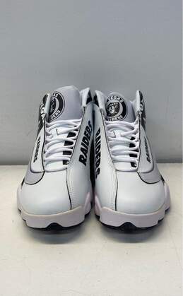 Las Vegas Raiders High Top Lace up Sneakers Shoes Men's Size 10 M alternative image