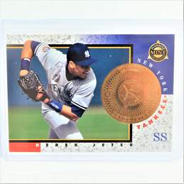 1998 HOF Derek Jeter Pinnacle Mint Collection Bronze NY Yankees