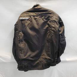Joe Rocket Black Padded Zip Up Motorcycle Jacket Size L alternative image