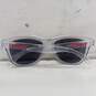 Clear Oakley Sunglasses Frames w/ Transparent Red Lenses image number 2