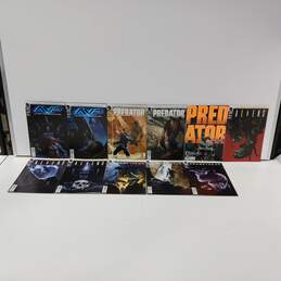 Dark Horse Comics Alien & Predator Comic Books Assorted 11pc Lot