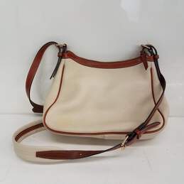 Dooney & Bourke Beige Pebbled Leather Crossbody Bag alternative image