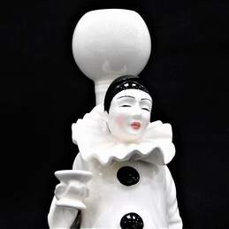 Taste Setter Sigma Pierrot Clown 10" Candlestick Candle Holder alternative image