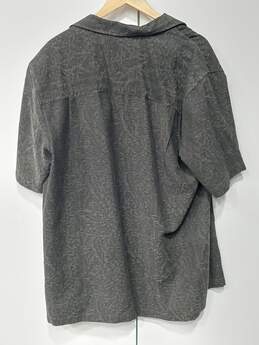 Men's Caribbean Joe Button-Up Silk Casual Shirt Sz XL alternative image