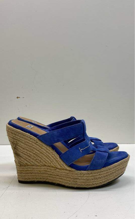 UGG Women's Blue Suede Espadrilles Shoes Size 7 image number 3