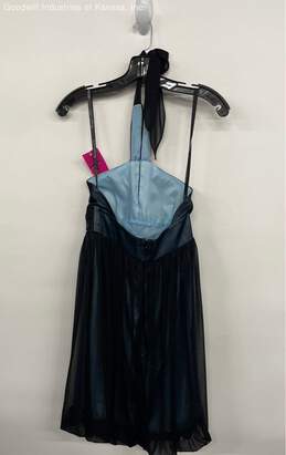 Morgan & Co. Black Blue Casual Dress NWT - Size S alternative image