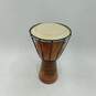 Various Unbranded Rope-Tuned Wooden Djembe Drums (Set of 3) image number 3