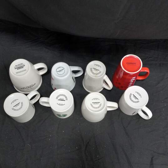 8 Pc. Bundle of Starbucks Ceramic Mugs image number 4