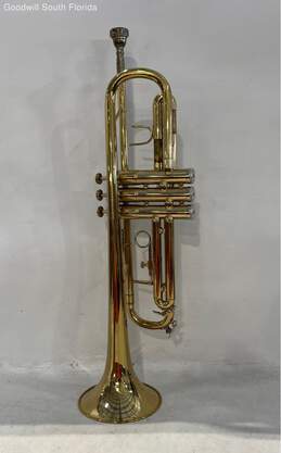 Gold Color Trumpet-Musical Instrument alternative image