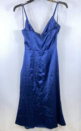 NWT White Fox Womens Royal Blue Surplice Neck Sleeveless Mini Dress Size Small alternative image