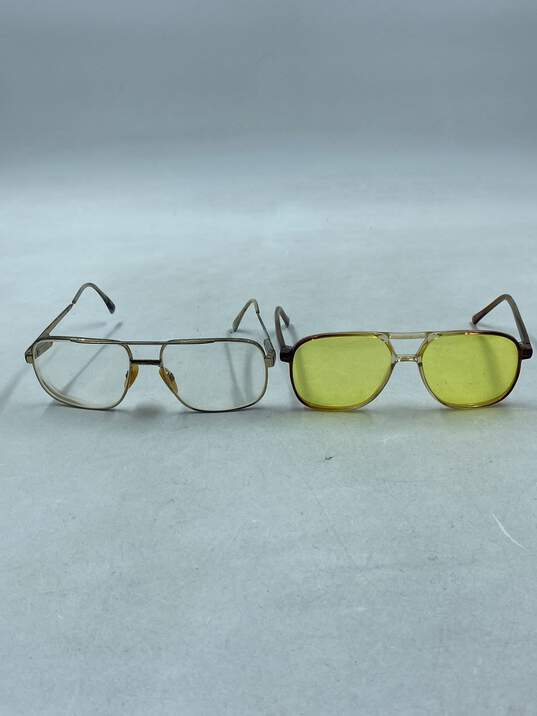 unbranded Yellow Sunglasses Women's - Size One Size image number 2