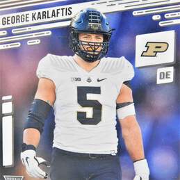 2022 George Karlaftis Panini Prestige Rookie Kansas City Chiefs alternative image