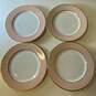 Ralph Lauren Hampton's Dessert Plates "Peach" China Tableware 4 Piece Set image number 1