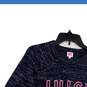 NWT Juicy Couture Juicy Womens Navy Blue Knitted Crew Neck Pullover Sweater Sz L image number 2