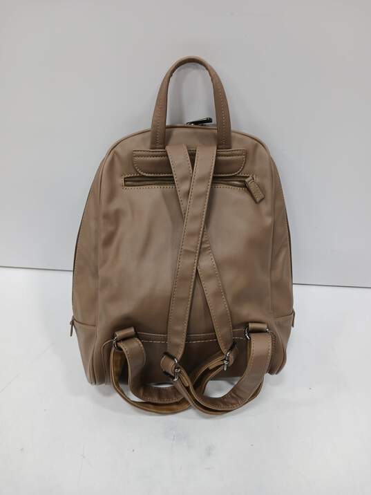 Women's David Jones Leather Backpack image number 2