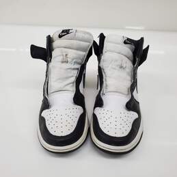 Nike Men's Dunk High Retro Black/White Leather Sneakers Size 6.5 alternative image
