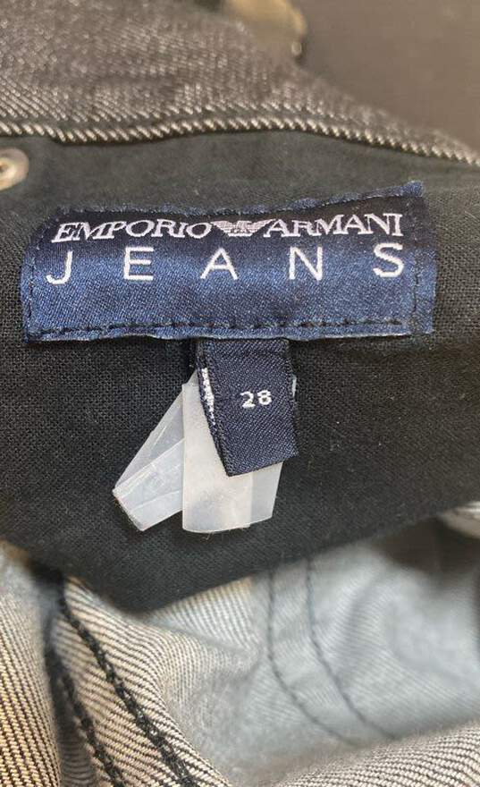 Emporio Armani Black Bootcut Jeans - Size 28 image number 7