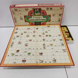 Vintage Selchow & Righter Scrabble Sentence Game for Juniors