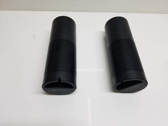 Lot of Two Amazon SK705Di Echo 1st Generation Smart Speakers image number 2