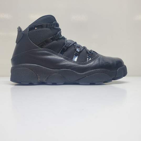 Nike Air Jordan Winterized 6 Rings Boots Black Men's Size 9.5 image number 1