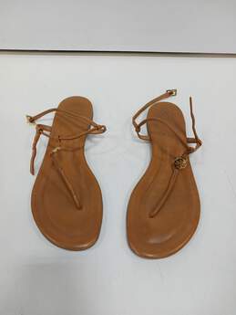 Tory Burch Brown Thong Sandals Size 9M