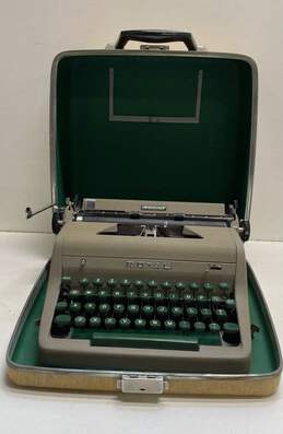 Royal Aristocrat Typewriter Grey With Hard Case