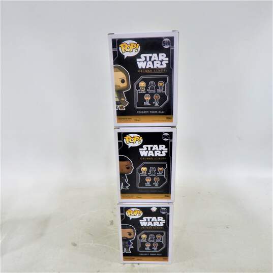 Funko Pop Star Wars Obi-Wan Kenobi Bobblehead Vinyl Figures Set of 6 image number 3