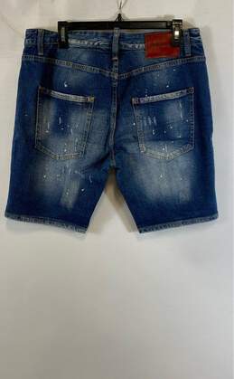 Dsquared2 Blue Denim Shorts - Size 52 (US XL) alternative image