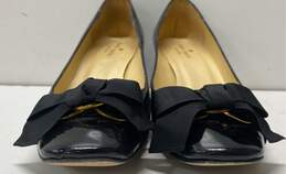 Kate Spade Patent Leather Bow Pumps Black 8.5 alternative image