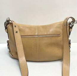 COACH F15170 Legacy Tan Leather Flap Turnlock Shoulder Bag alternative image