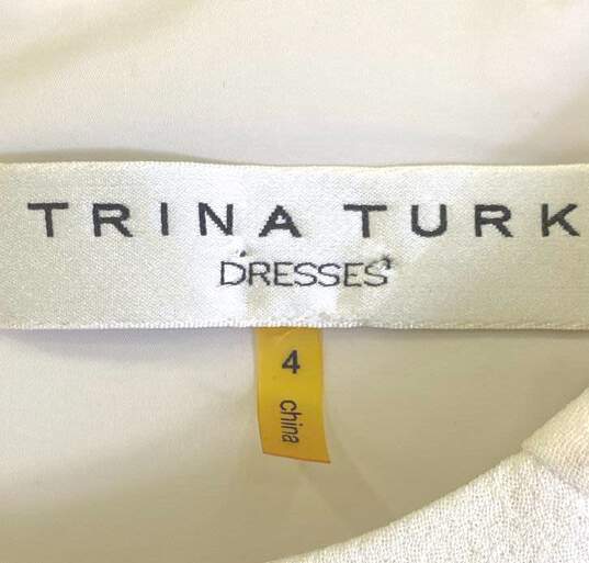 Trina Turk Ivory Casual Dress - Size 4 image number 3